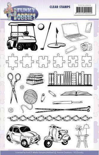 Clear Stamps - Yvonne Creations - Funky Hobbies