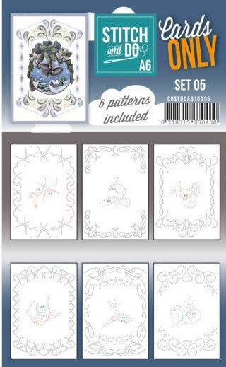 Cards Only Stitch A6 - 005