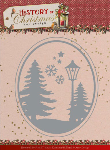 Dies - Amy Design - History of Christmas - Christmas Landscape