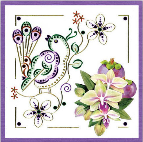 Dot and Do 207 - Jeanine's Art - Exotic Flowers