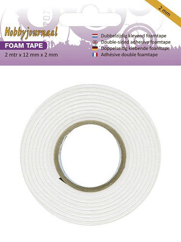 Hobbyjournaal - Foam tape - 2 mm