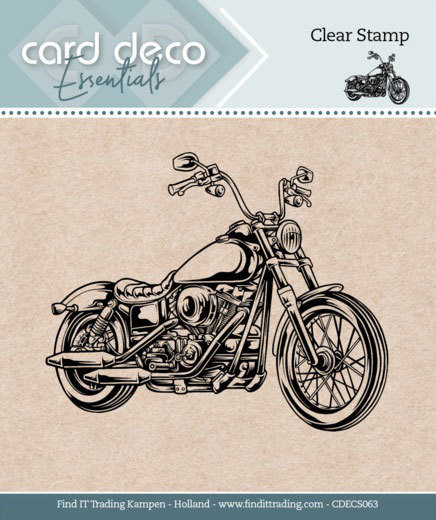 Card Deco Essentials - Clear Stamps - Motor