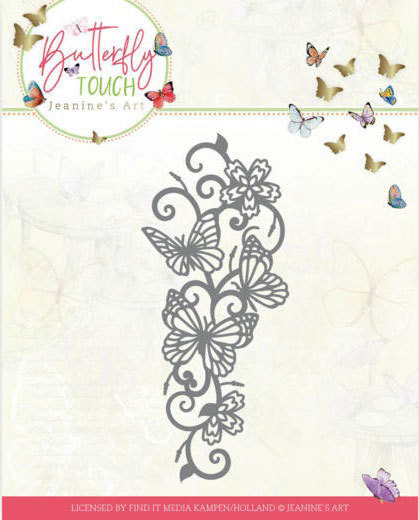 Dies - Jeanine's Art - Butterfly Touch - Butterfly Border