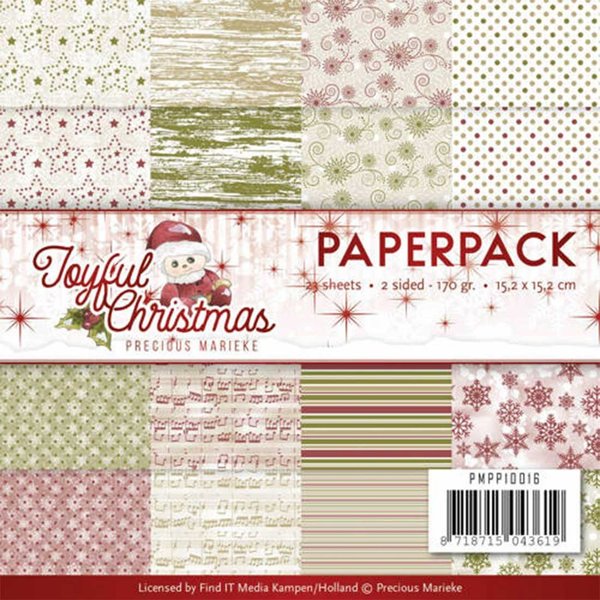 Paperpack - Precious Marieke - Joyful Christmas