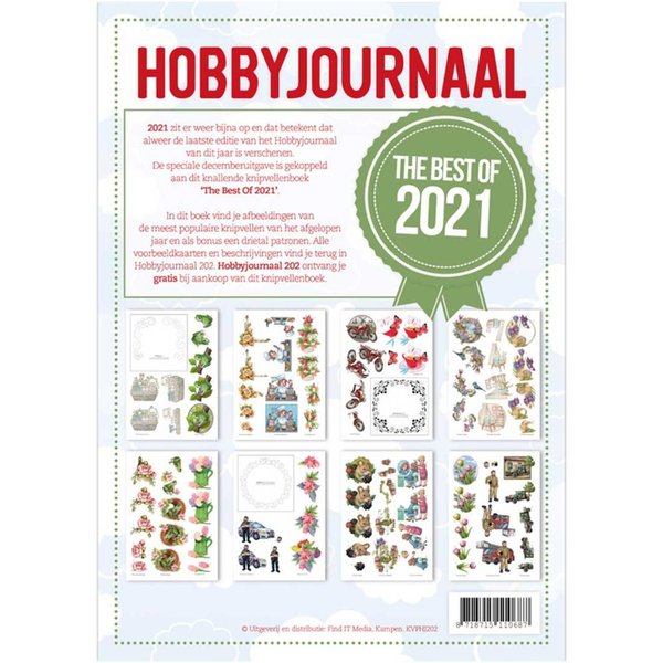 Hobbyjournaal 202 + Die YCD10257 + Knipvellenboek The Best of 2021
