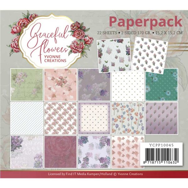 Paperpack - Yvonne Creations - Graceful Flowers