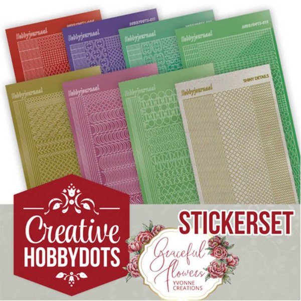 Creative Hobbydots 23 - Yvonne Creations - Graceful Flowers