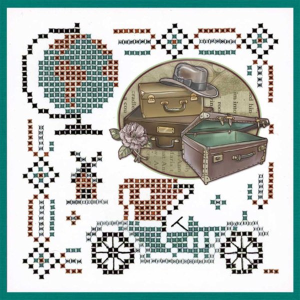 Sparkles Set 47 - Yvonne Creations - Good Old Days - Suitcase