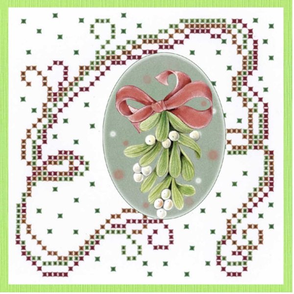 Sparkles Set 40  - Jeanine's Art - Christmas Flowers - Mistletoe