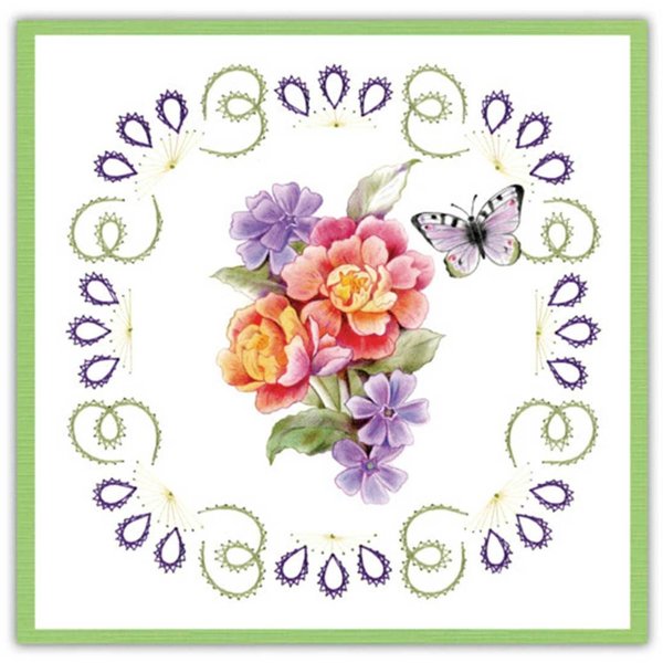 Stitch and Do 175 - Jeanine's art - Perfect Butterfly Flowers