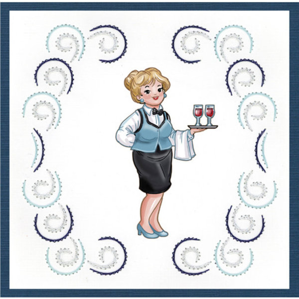 Stitch and Do 154 - Yvonne Creations - Bubbly Girls - Professions