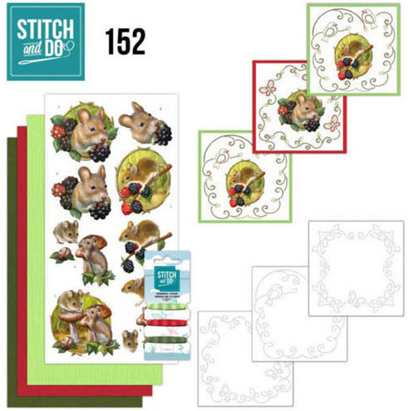 Stitch and Do 152 - Amy Design - Forest Animals