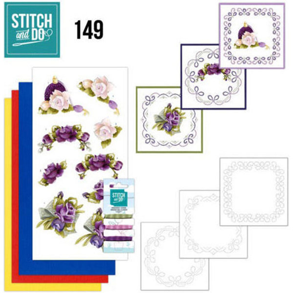Stitch and Do 149 - Precious Marieke - Romantic Roses