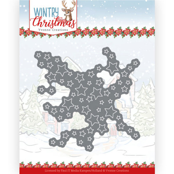 Dies - Yvonne Creations - Wintry Christmas - Cut out Stars