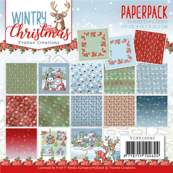Paperpack - Yvonne Creations - Wintery Christmas