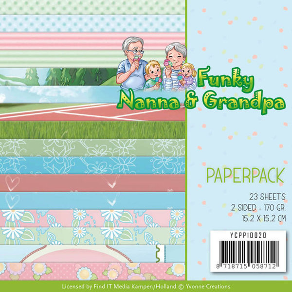 Paperpack - Yvonne Creations - Funky Nanna's