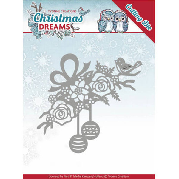 Dies - Yvonne Creations - Christmas Dreams - Bauble Ornament