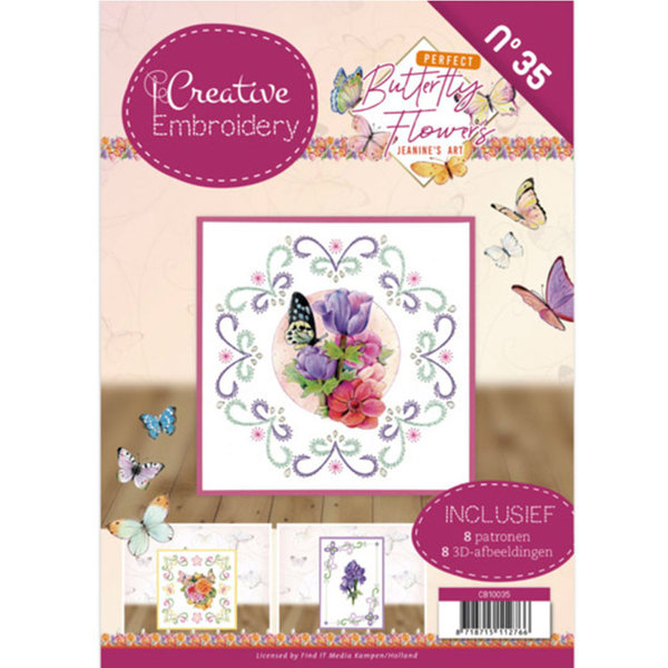 Creative Embroidery 35 - Jeanine's Art - Perfect Butterfly Flowers