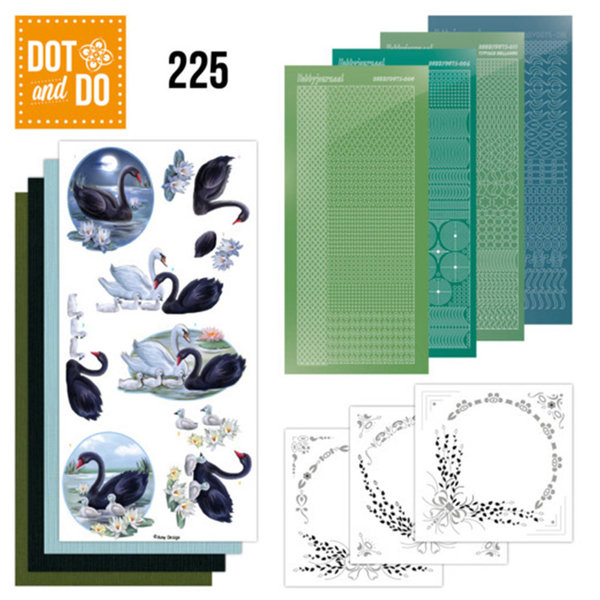 Dot and Do 225 - Amy Design - Elegant Swans
