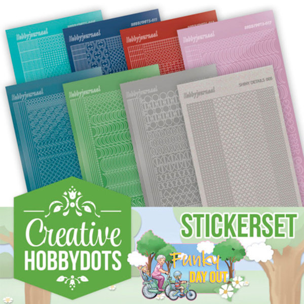 Creative Hobbydots 21 - Yvonne Creations - A Funky Day Out