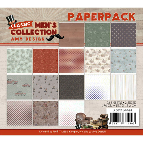Paperpack - Amy Design Classic men's Collection