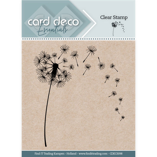 Card Deco Essentials - Clear Stamps - Dandelion