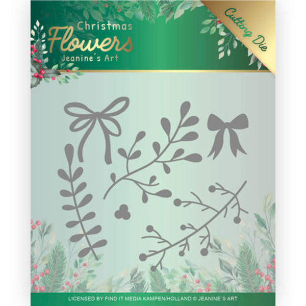 Dies - Jeanines Art Christmas Flowers - Mistletoe