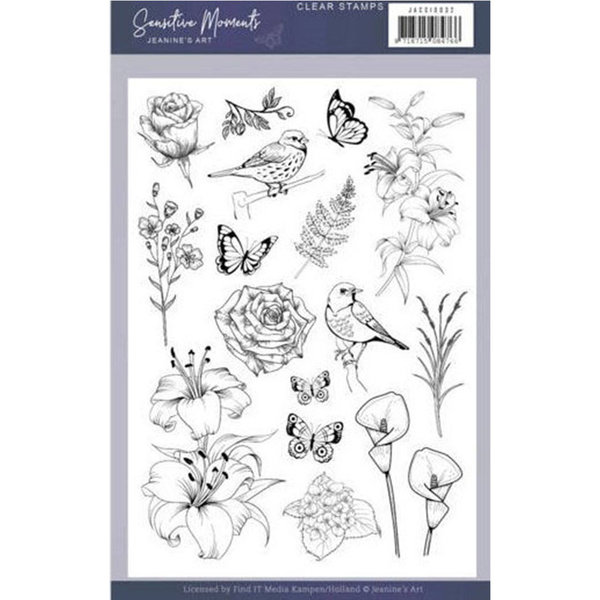 Clear Stamps - Jeanine's Art - Sensitive Moments