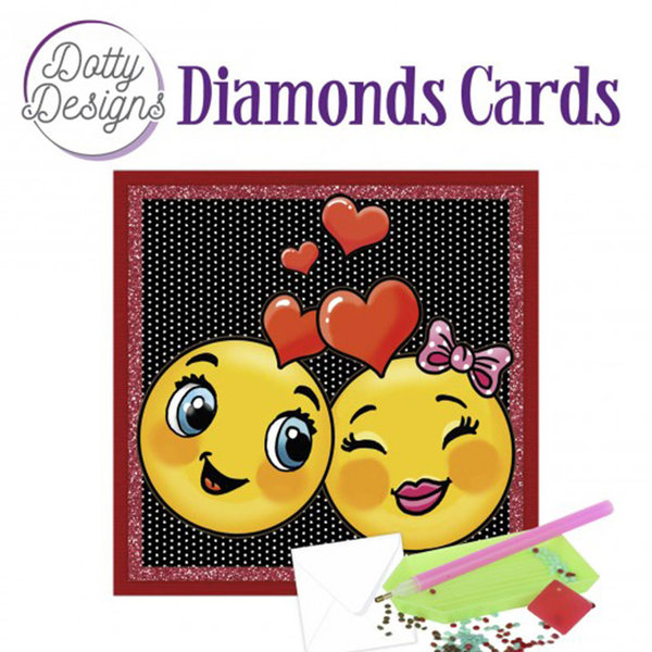 Dotty Designs Diamond Cards - Loving Smile