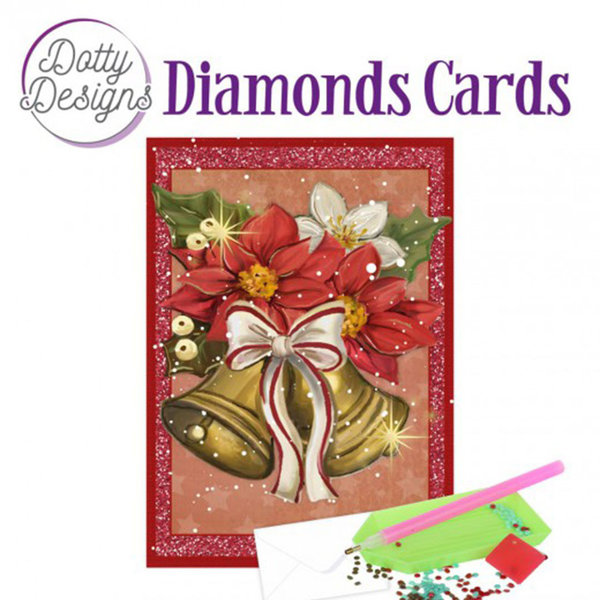 Dotty Designs Diamond Cards - Christmas Bells