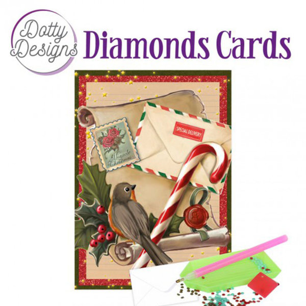 Dotty Designs Diamond Cards - Christmas Letters