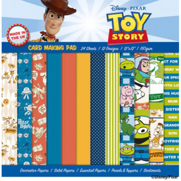 Toy Story - Card Making 12x12 Pad