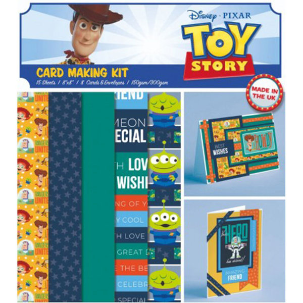 Toy Story - Card Making Kit - 8 Cards